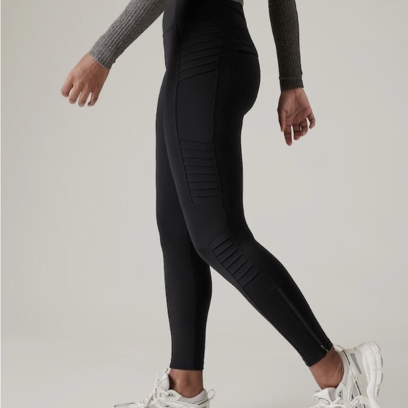 Athleta Delancey Moto Tight - Picture 1 of 6